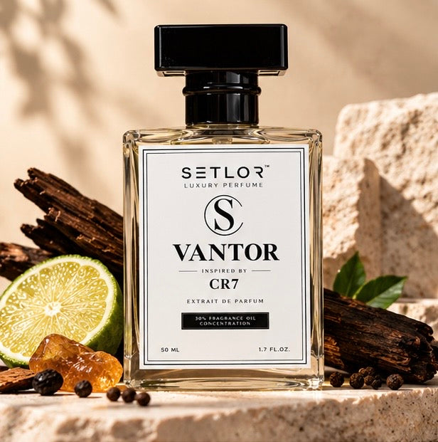 SETLOR™ VANTOR Luxury Perfume for Men | Fresh, Bold & Woody Fragrance