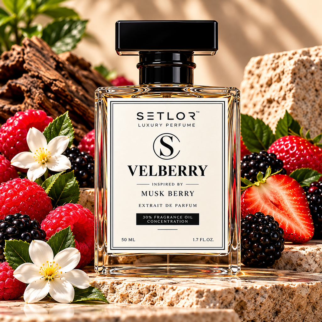 VELBERRY – Luxury Unisex Perfume | Sweet Fruity & Musky Fragrance | SETLOR™