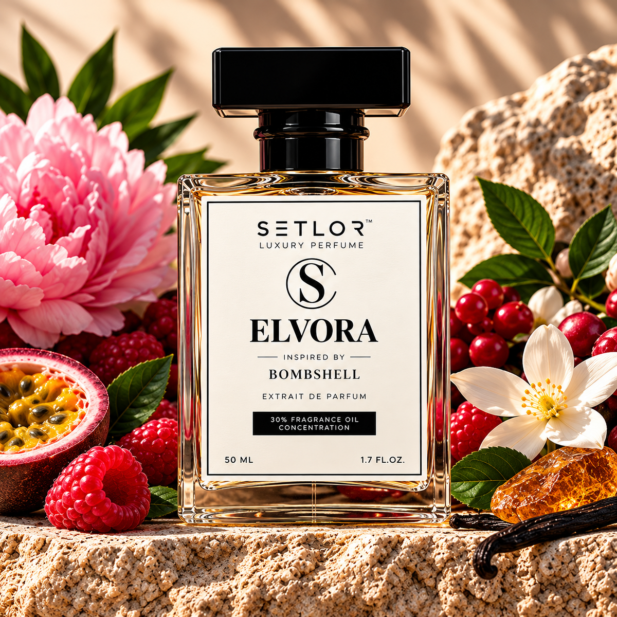 SETLOR™ ELVORA Luxury Perfume for Women | Extrait de Parfum